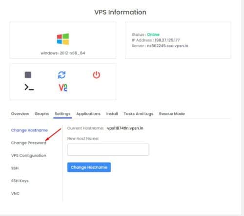 Como alterar a senha do VPS Windows e VPS Linux 4 03 2