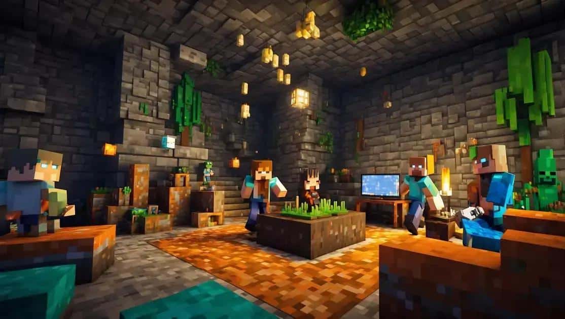 Vantagens do Minecraft Bedrock para servidores